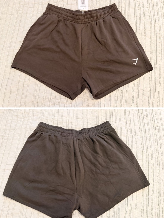 Gymshark Pants - NWT Gymshark Training Fleece Short | Deep Olive Green | Drawstring | Size L